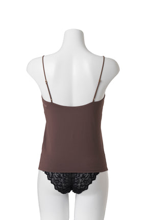 Bra Camisole Gift Set【mocha/shell blue】