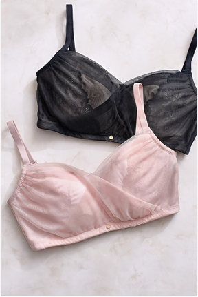 【5月下旬發送】【nude rose】Minimizer Bra & Shorts Set 