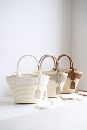 【white】Palma Mini Tote Bag