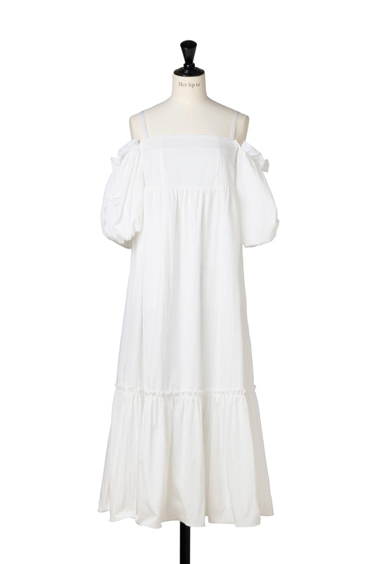 Mia Volume Sleeve Dress