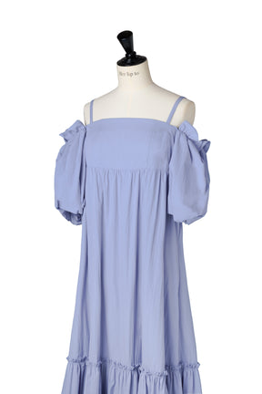 Mia Volume Sleeve Dress		