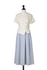 Asymmetrical Belted Docking Dress