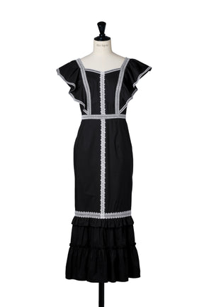 Kiki Butterfly Sleeve Dress