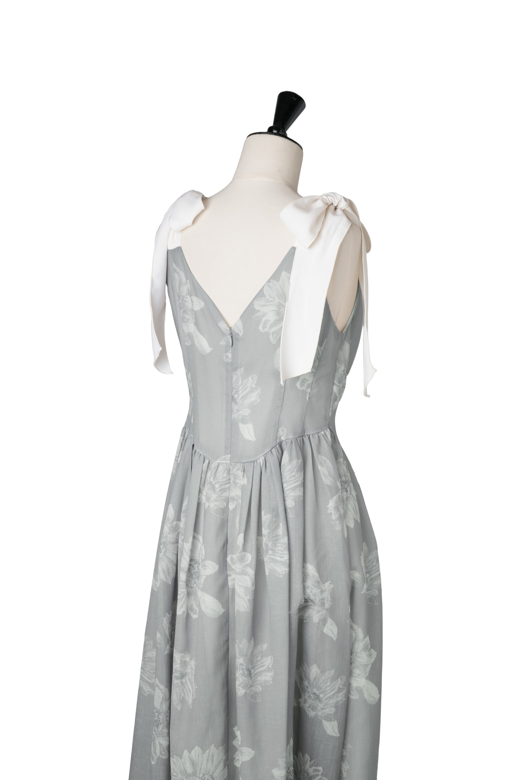 【新色】Sunflower-Printed Midi Dress