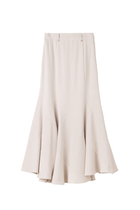 Solid Mermaid Long Skirt