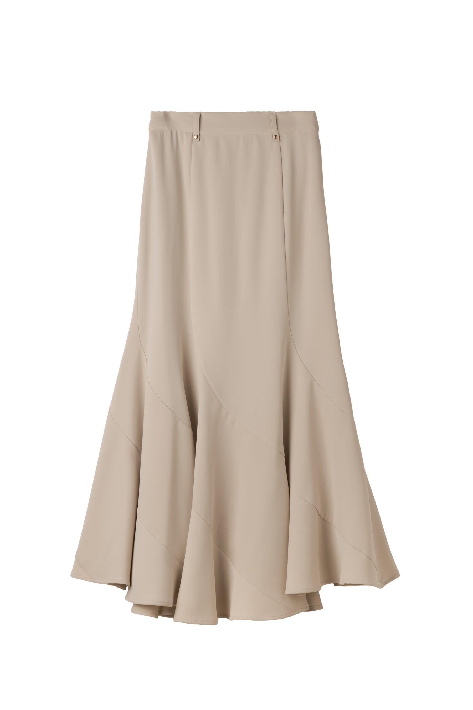 Solid Mermaid Long Skirt