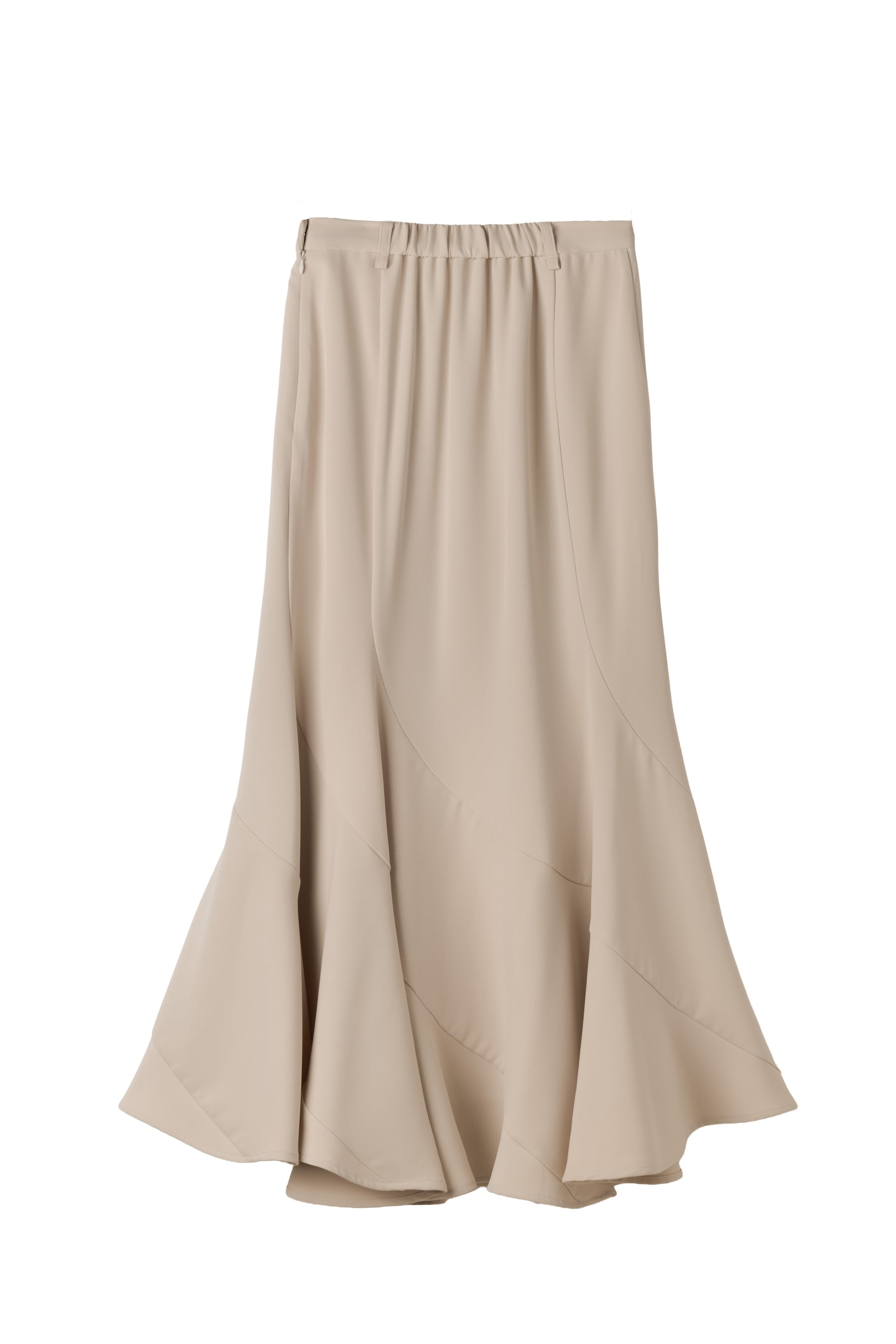 Solid Mermaid Long Skirt