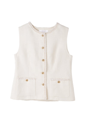 Alexis Tweed Vest