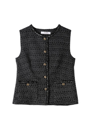 Alexis Tweed Vest