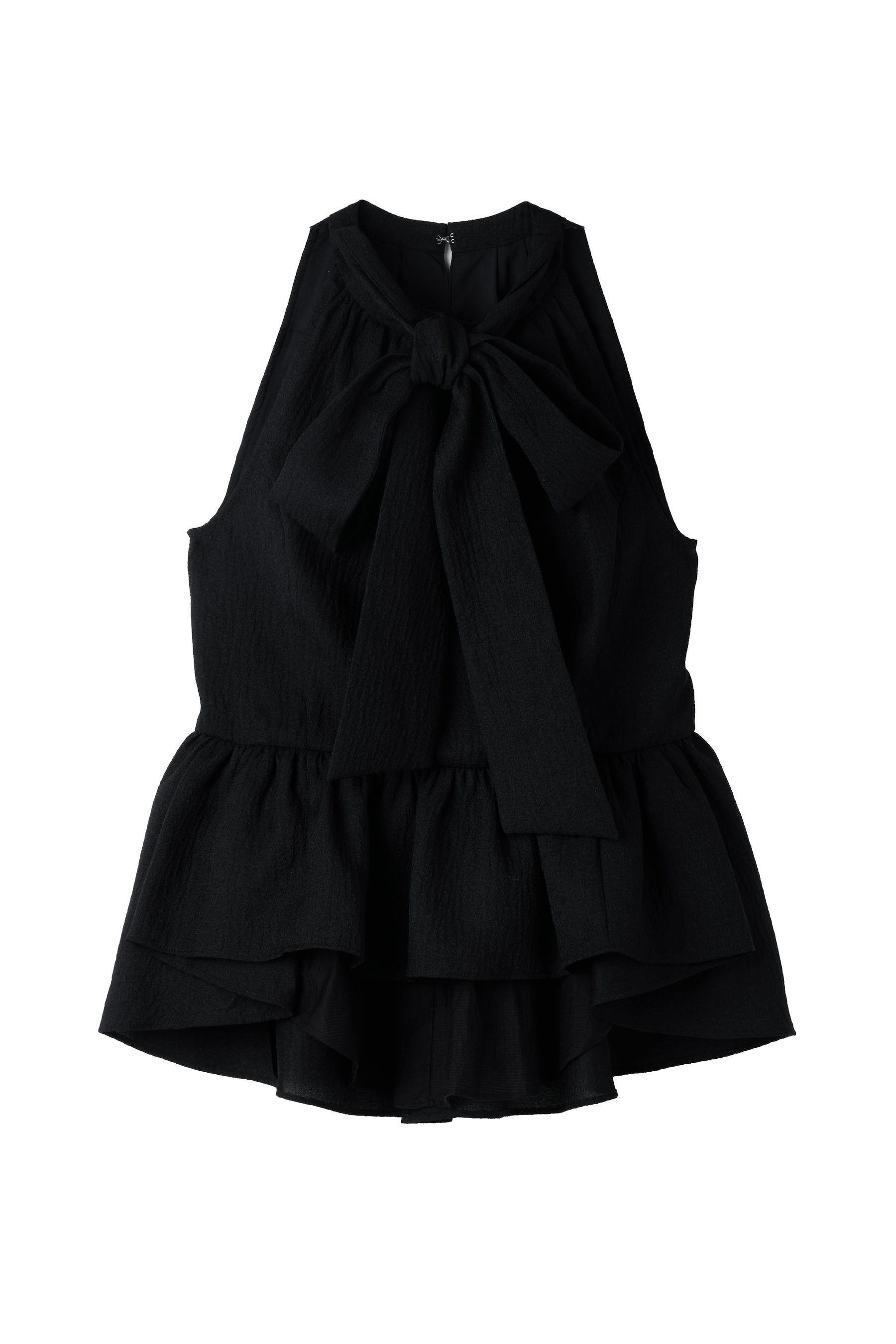 Mila Bow Peplum Blouse		