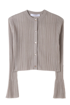 【新色】Random Ribbed Knit Cardigan