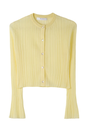 【新色】Random Ribbed Knit Cardigan