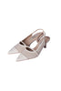 Two-Tone Slingback Pumps		