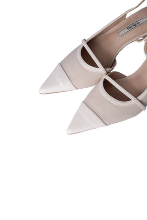 Two-Tone Slingback Pumps		