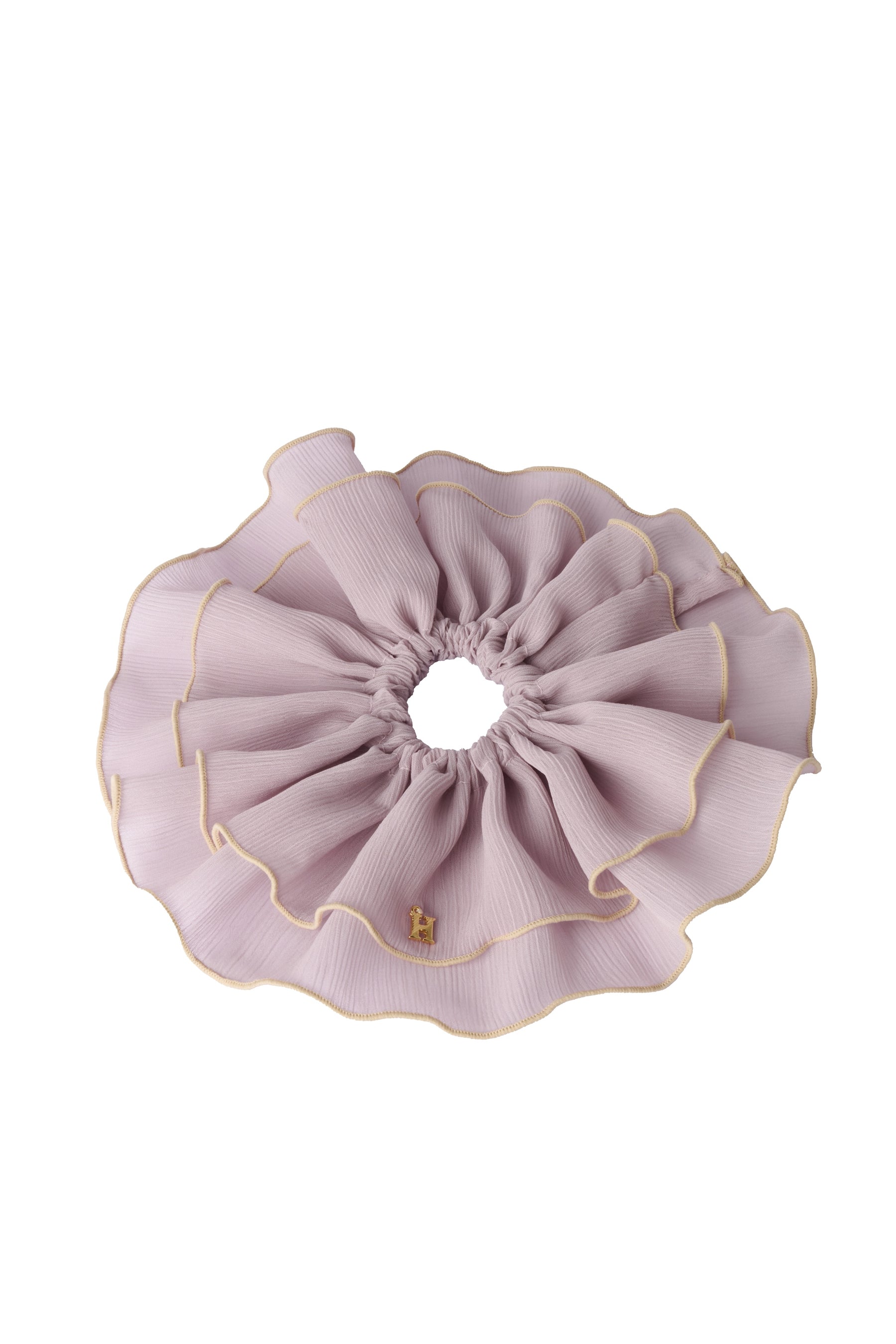 Big Floral Chiffon Chouchou		