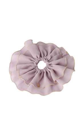 Big Floral Chiffon Chouchou		