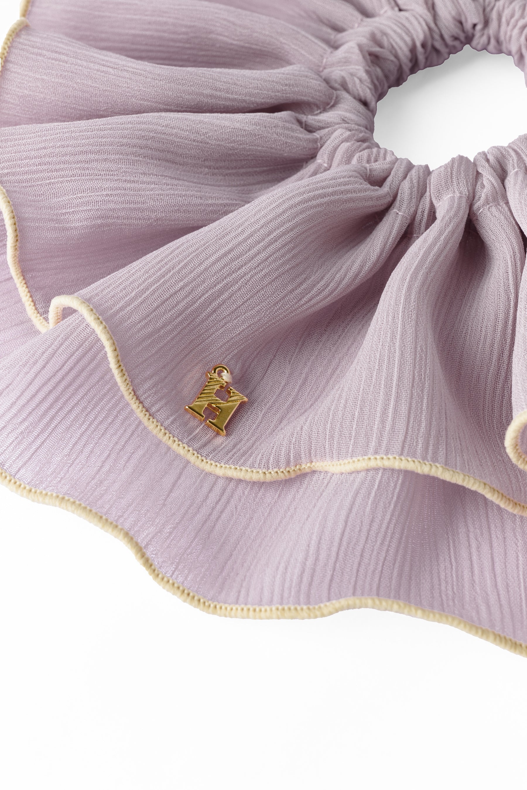 Big Floral Chiffon Chouchou		