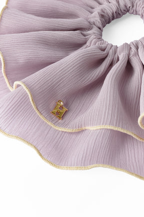 Big Floral Chiffon Chouchou		