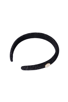 Trois Charm Tweed Headband		