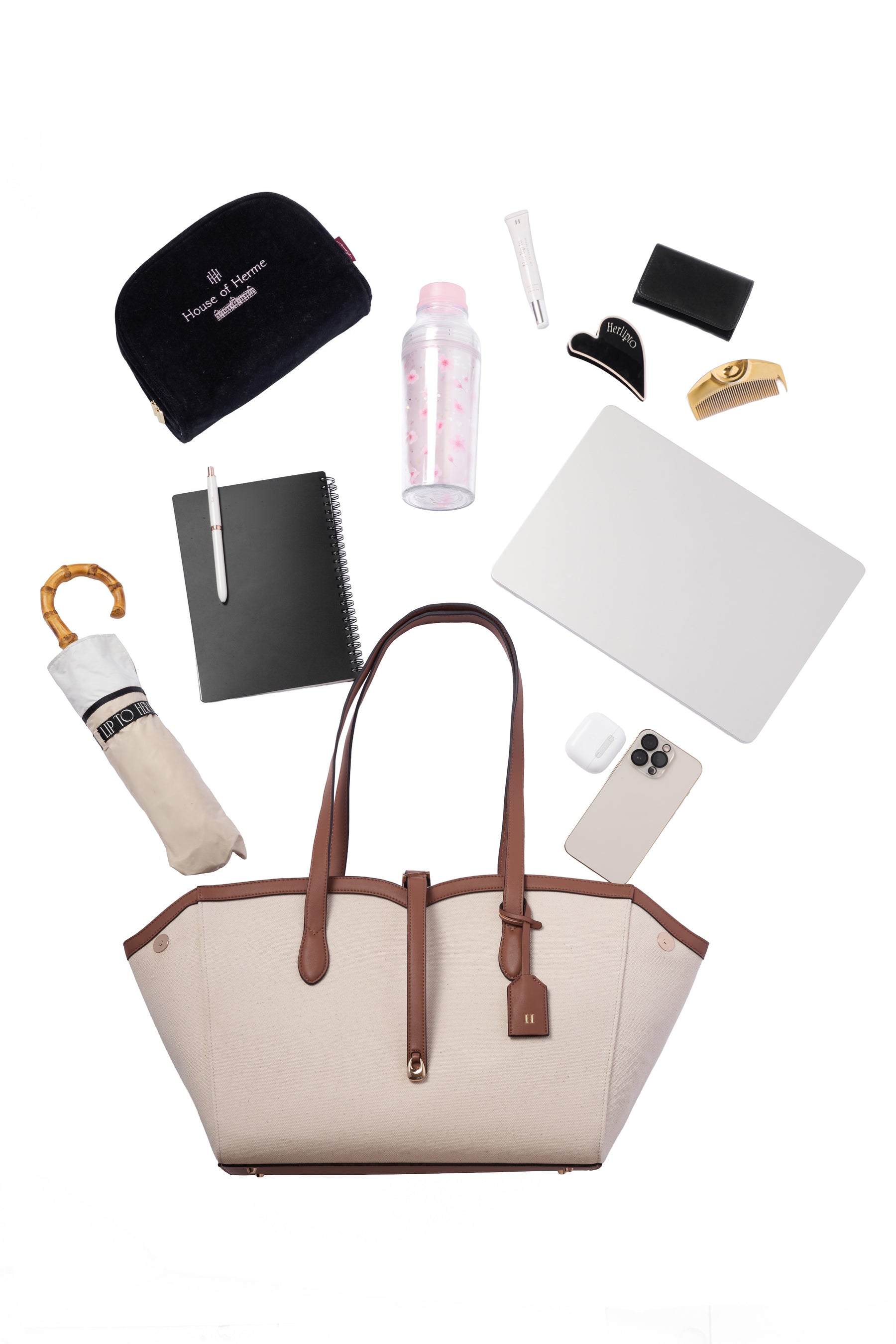 ［FOR HER］【6月中旬發送】9–5 Canvas Tote Bag