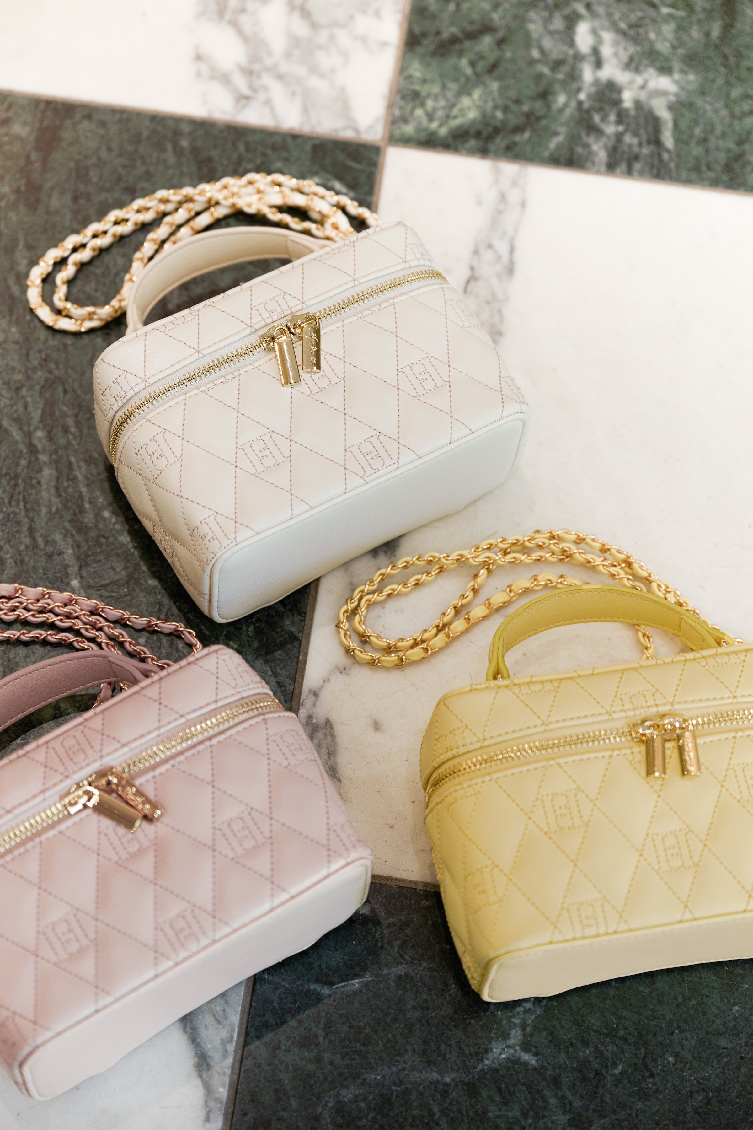 Monogram Quilted Vanity Bag