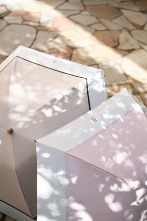 【6月上旬発送】Bicolor Bamboo Handle Umbrella