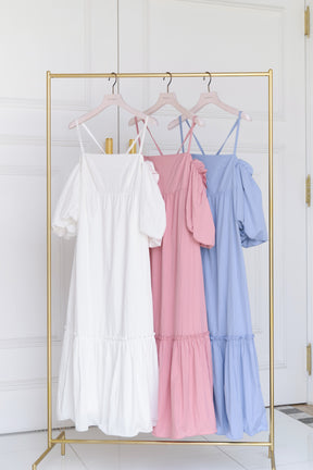 Mia Volume Sleeve Dress		