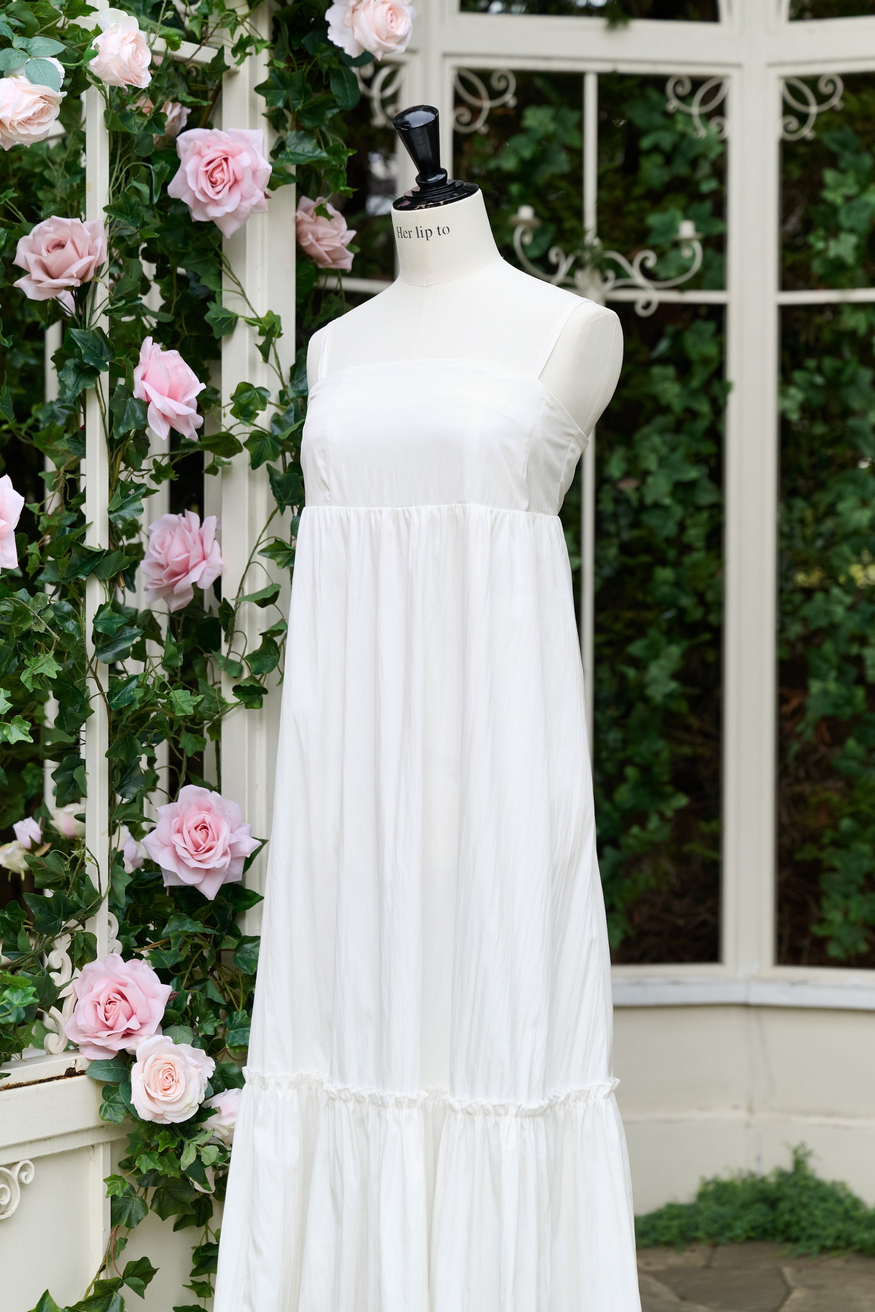 Mia Volume Sleeve Dress		