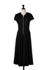 ［Essentia］Front Zip Long Dress