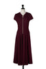 ［Essentia］Front Zip Long Dress