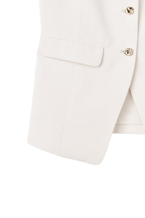 【7月下旬発送】［Essentia］Gold Button Vest