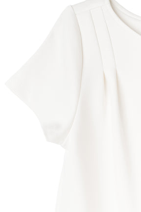 ［Essentia］Asymmetrical Tuck Top