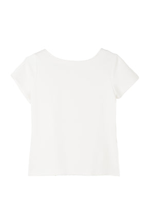 ［Essentia］Asymmetrical Tuck Top