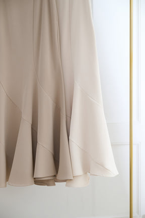 Solid Mermaid Long Skirt