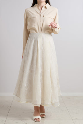 Souffle Lace Skirt		
