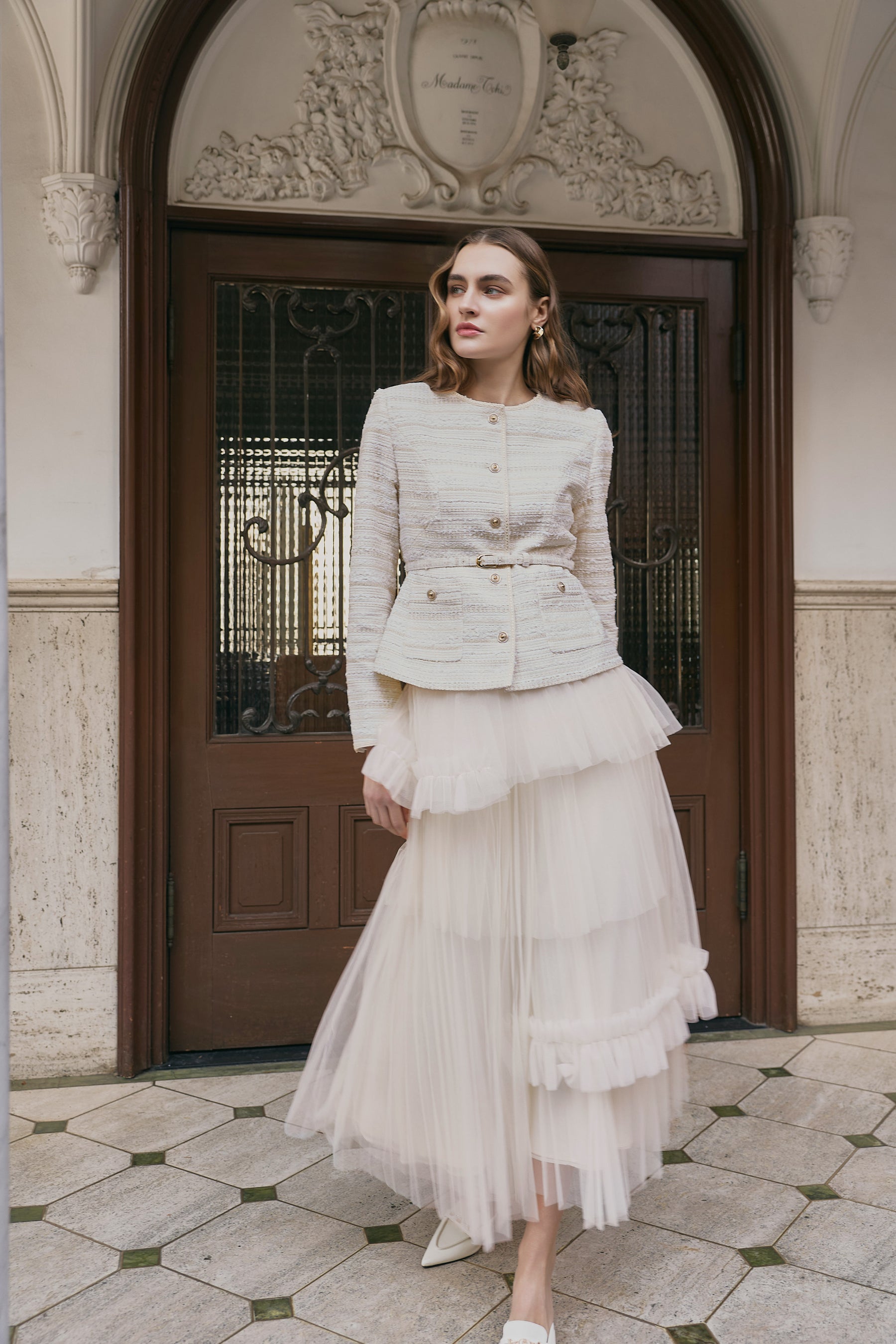 Vol.2 Ruffled Tulle Skirt