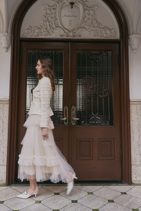 Vol.2 Tweed Peplum Jacket