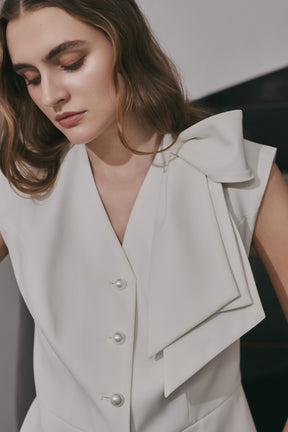 【3月下旬発送】Vol.2 Pearl Button Gilet