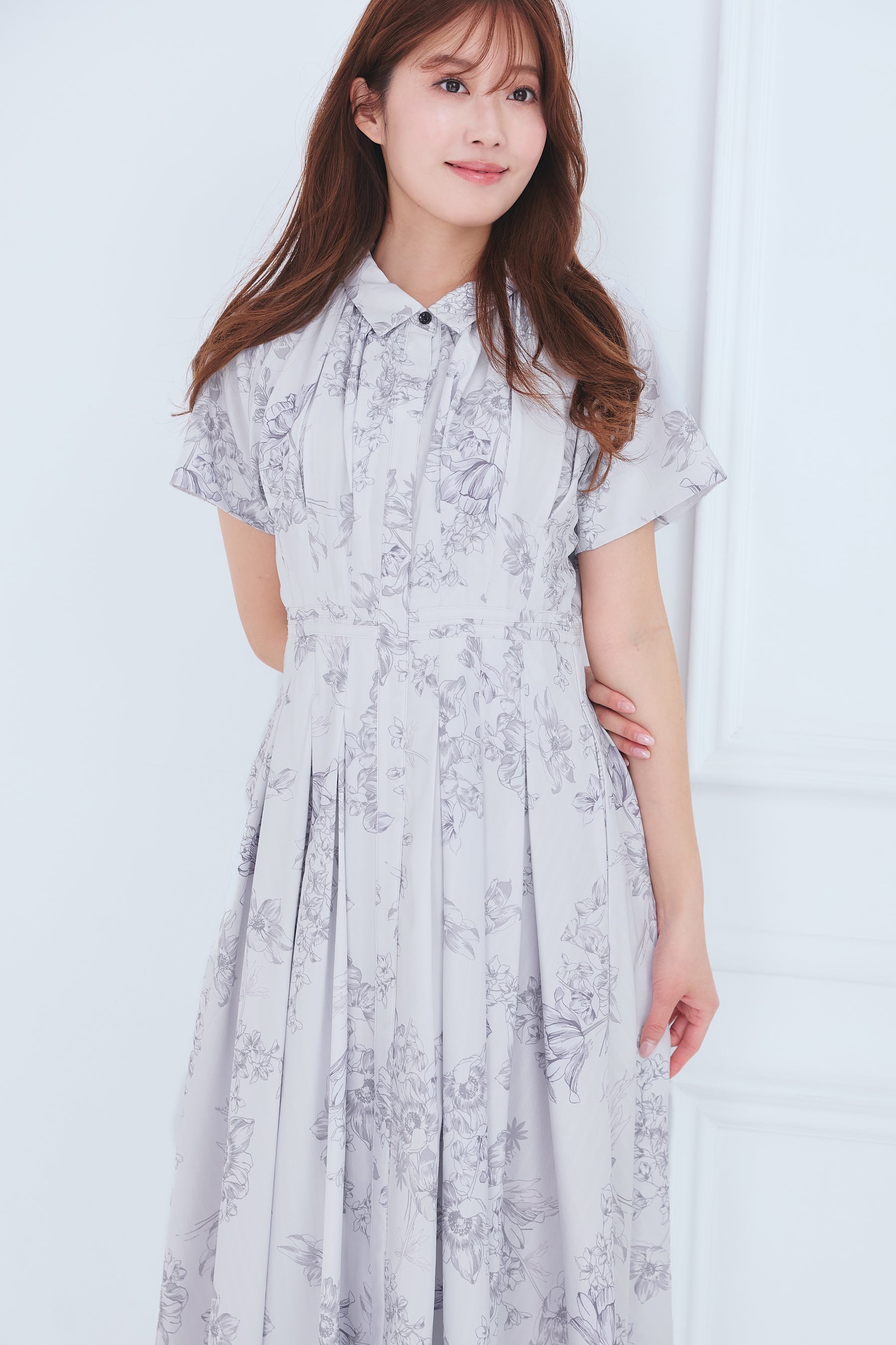 Eliza Croquis Floral Dress		