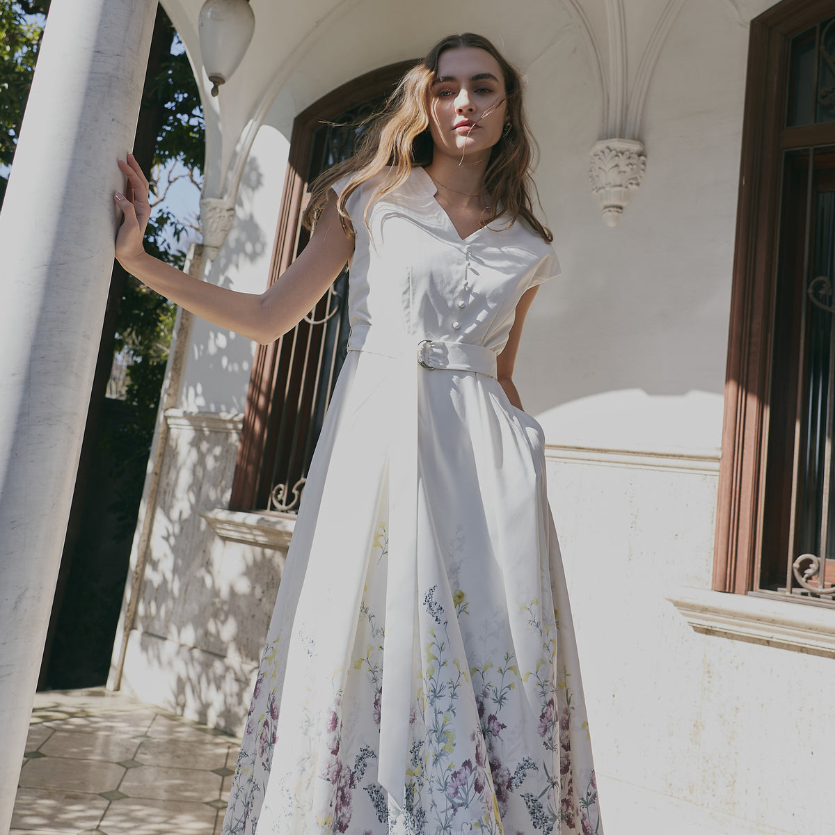 ワンピース herlipto Vol.2 Jardin Flared Dress 03_660-2_1200x1200_crop_center