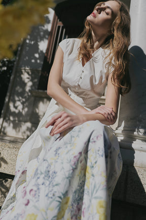 Vol.2 Jardin Flared Dress