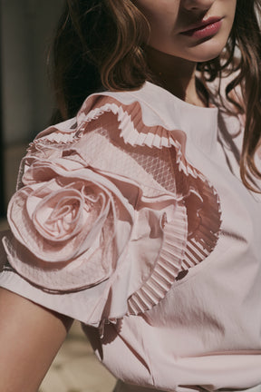 【3月下旬発送】Vol.2 Rose Sleeve Top