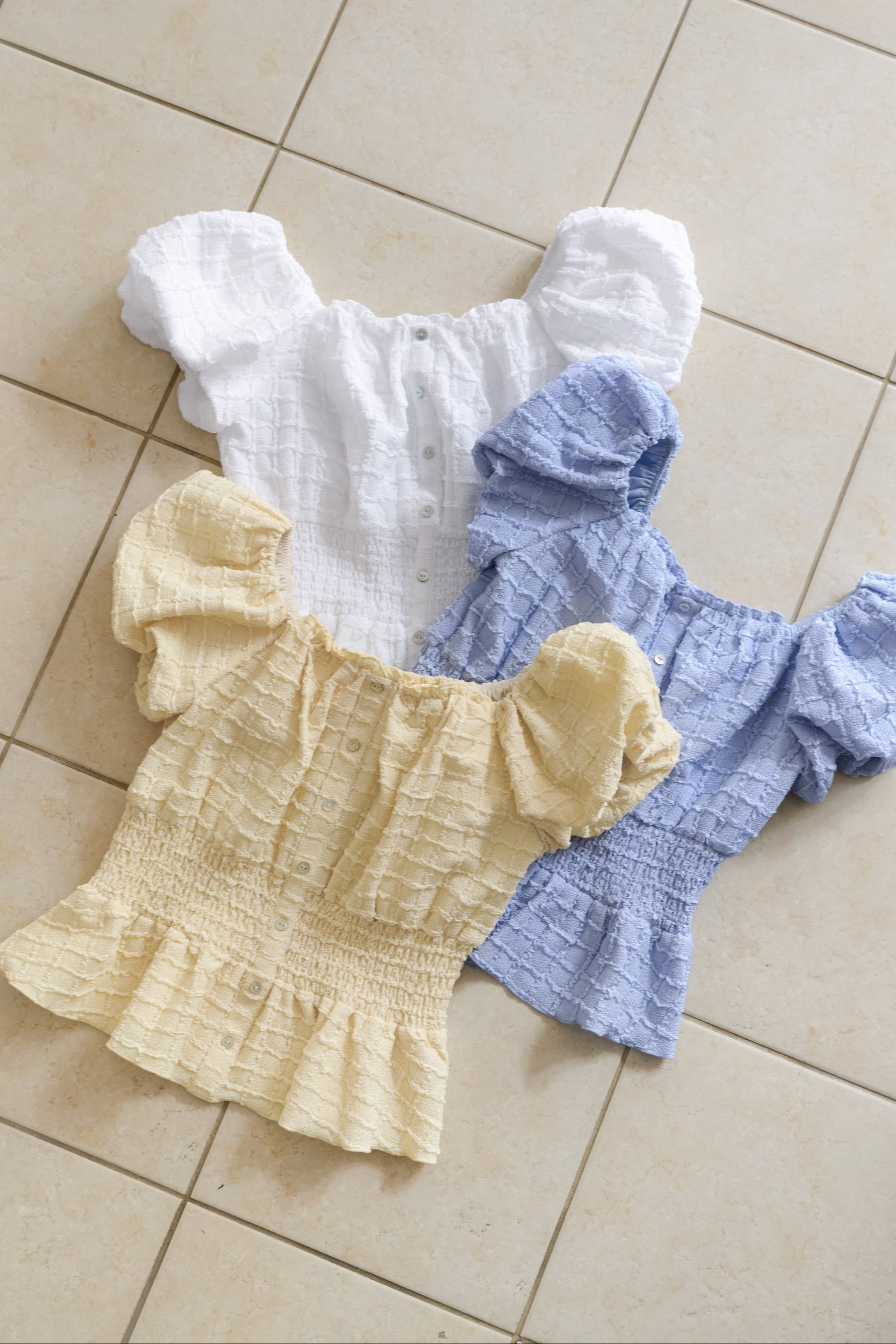 ［FOR HER］Lily Puff Sleeve Top