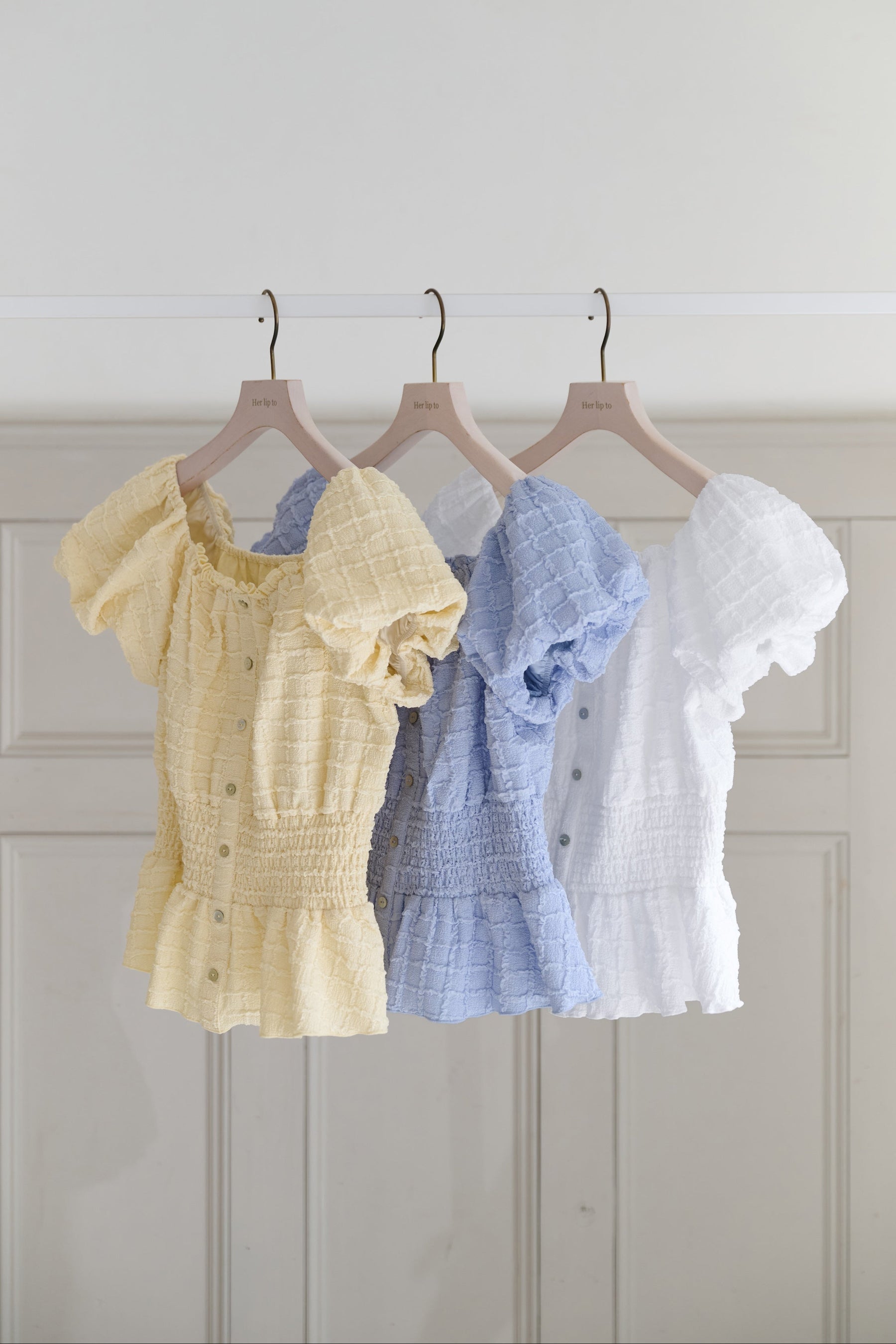 ［FOR HER］Lily Puff Sleeve Top