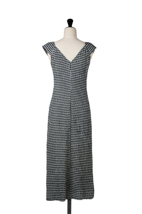 ［FOR HER］【6月下旬發送】French Chic Gingham Dress