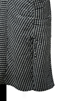 ［FOR HER］【6月下旬發送】French Chic Gingham Dress