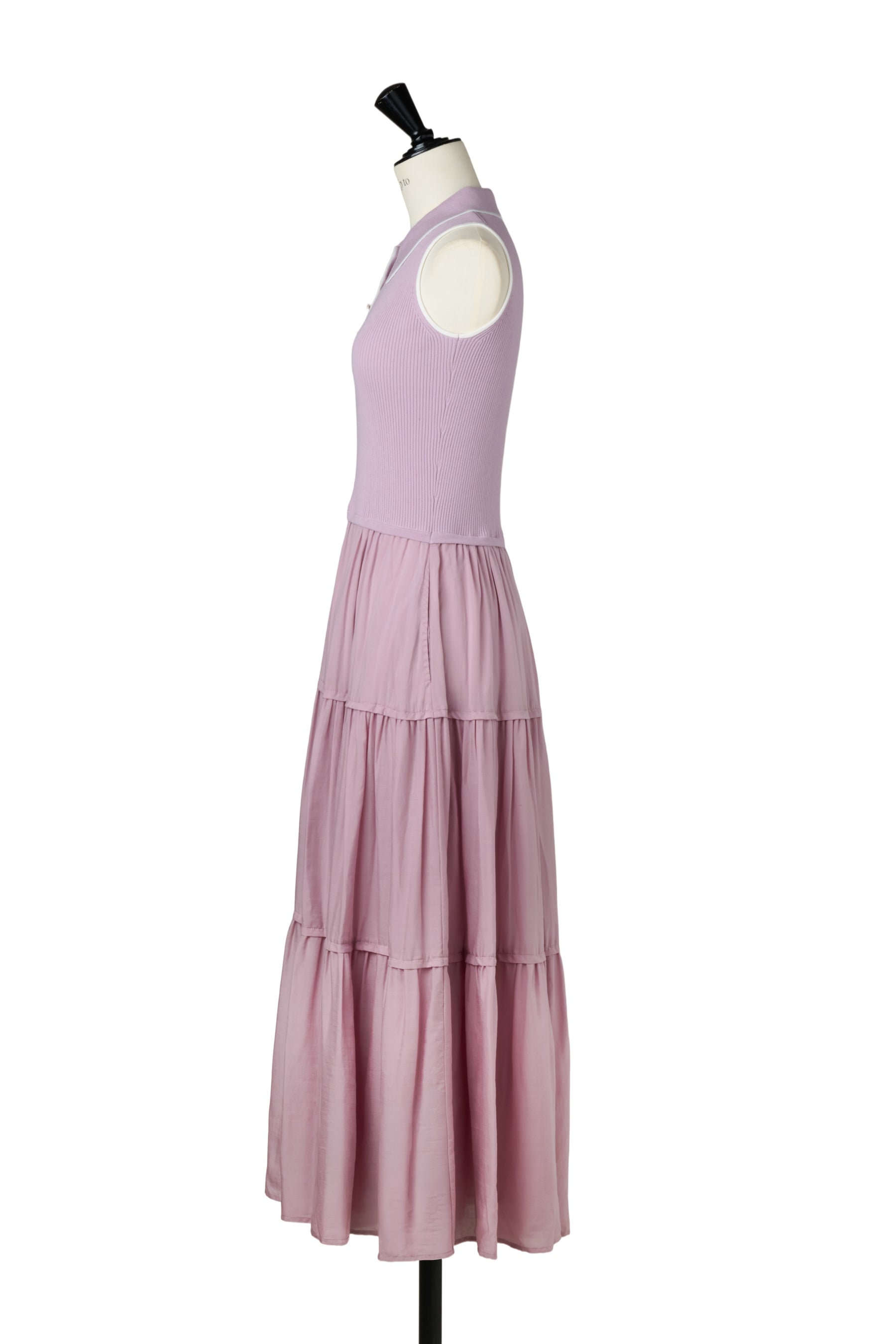 ［FOR HER］Jules Knit Docking Tiered Dress
