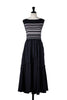 Random Striped Long Dress