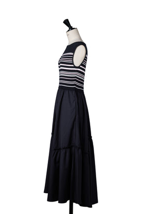 Random Striped Long Dress