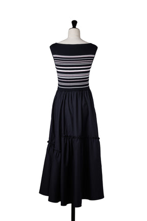 Random Striped Long Dress